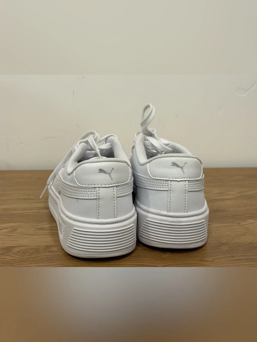 Puma Women's White Low-Top Platform Sneakers